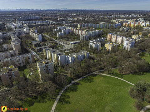 20.03.2024 - Ostpark mit Umgebung in Neuperlach un dBer am Laim